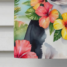 Load image into Gallery viewer, Boston Terrier Luau House Flag