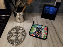 Load image into Gallery viewer, Bouvier des Flandres Luau Pot Holders - Set of 2 Decorative Kitchen Helpers | Made in the USA