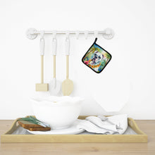 Load image into Gallery viewer, White Boxer Luau Pot Holders - Set of 2 Decorative Kitchen Helpers | Made in the USA