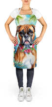 Load image into Gallery viewer, Boxer Luau Apron – Artist-Designed Kitchen, BBQ &amp; Craft Apron