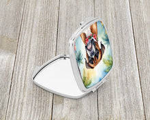 Load image into Gallery viewer, Boxer Luau Compact Mirror – Stylish Purse Mirror with Artistic Covers