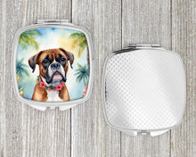 Load image into Gallery viewer, Boxer Luau Compact Mirror – Stylish Purse Mirror with Artistic Covers