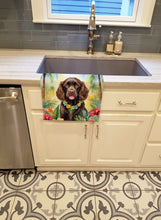Load image into Gallery viewer, Boykin Spaniel Luau Kitchen Towel