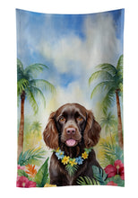 Load image into Gallery viewer, Boykin Spaniel Luau Kitchen Towel