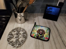 Load image into Gallery viewer, Boykin Spaniel Luau Pot Holders - Set of 2 Decorative Kitchen Helpers | Made in the USA