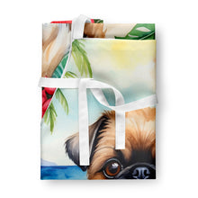 Load image into Gallery viewer, Brussels Griffon Luau Apron – Artist-Designed Kitchen, BBQ &amp; Craft Apron