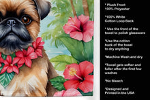 Load image into Gallery viewer, Brussels Griffon Luau Kitchen Towel