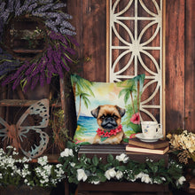 Load image into Gallery viewer, Brussels Griffon Luau Throw Pillow