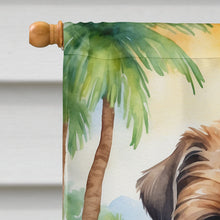 Load image into Gallery viewer, Brussels Griffon Luau House Flag
