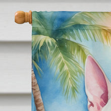 Load image into Gallery viewer, Bull Terrier Luau House Flag