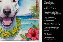 Load image into Gallery viewer, Bull Terrier Luau Kitchen Towel
