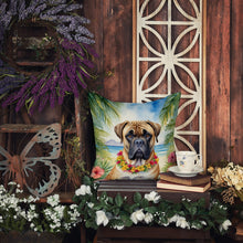 Load image into Gallery viewer, Bullmastiff Luau Throw Pillow
