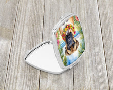 Load image into Gallery viewer, Bullmastiff Luau Compact Mirror – Stylish Purse Mirror with Artistic Covers