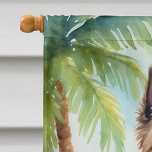 Load image into Gallery viewer, Cairn Terrier Luau House Flag