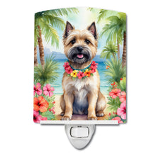 Load image into Gallery viewer, Cairn Terrier Luau Ceramic Night Light