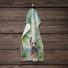 Load image into Gallery viewer, Cairn Terrier Luau Kitchen Towel
