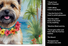 Load image into Gallery viewer, Cairn Terrier Luau Kitchen Towel