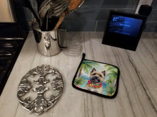 Load image into Gallery viewer, Cairn Terrier Luau Pot Holders - Set of 2 Decorative Kitchen Helpers | Made in the USA