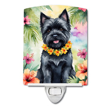 Load image into Gallery viewer, Cairn Terrier Luau Ceramic Night Light