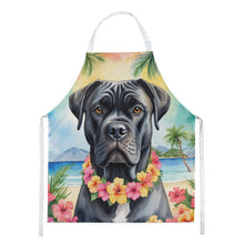 Load image into Gallery viewer, Cane Corso Luau Apron – Artist-Designed Kitchen, BBQ &amp; Craft Apron