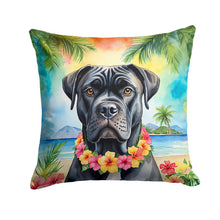 Load image into Gallery viewer, Cane Corso Luau Throw Pillow - 14x14 Decorative Pillow – Art for Your Home &amp; Patio