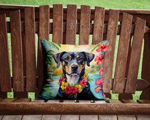 Load image into Gallery viewer, Catahoula Luau Throw Pillow - 14x14 Decorative Pillow – Art for Your Home &amp; Patio