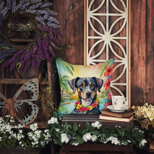 Load image into Gallery viewer, Catahoula Luau Throw Pillow - 14x14 Decorative Pillow – Art for Your Home &amp; Patio
