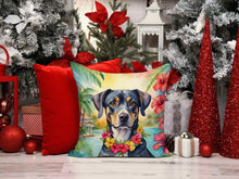 Load image into Gallery viewer, Catahoula Luau Throw Pillow - 14x14 Decorative Pillow – Art for Your Home &amp; Patio