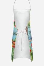 Load image into Gallery viewer, Cavalier Spaniel Luau Apron – Artist-Designed Kitchen, BBQ &amp; Craft Apron