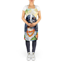 Load image into Gallery viewer, Cavalier Spaniel Luau Apron – Artist-Designed Kitchen, BBQ &amp; Craft Apron