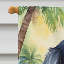 Load image into Gallery viewer, Cavalier Spaniel Luau House Flag
