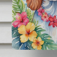 Load image into Gallery viewer, Cavalier Spaniel Luau House Flag