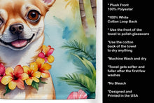 Load image into Gallery viewer, Chihuahua Luau Kitchen Towel
