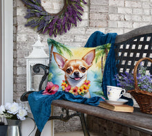 Load image into Gallery viewer, Chihuahua Luau Throw Pillow