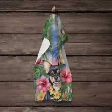 Load image into Gallery viewer, Chihuahua Luau Kitchen Towel