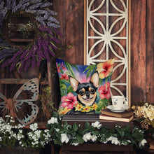 Load image into Gallery viewer, Chihuahua Luau Throw Pillow
