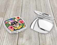 Load image into Gallery viewer, Chihuahua Luau Compact Mirror – Stylish Purse Mirror with Artistic Covers