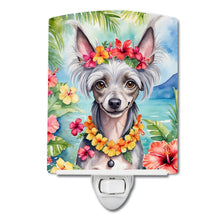 Load image into Gallery viewer, Chinese Crested Luau Ceramic Night Light