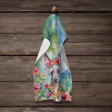 Load image into Gallery viewer, Chinese Crested Luau Kitchen Towel