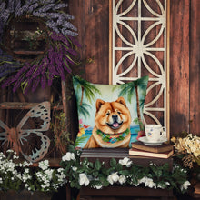Load image into Gallery viewer, Chow Chow Luau Throw Pillow - 14x14 Decorative Pillow – Art for Your Home &amp; Patio