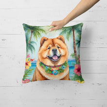 Load image into Gallery viewer, Chow Chow Luau Throw Pillow