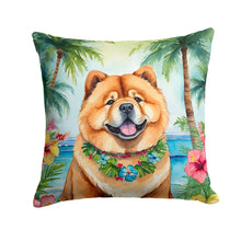 Load image into Gallery viewer, Chow Chow Luau Throw Pillow