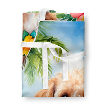Load image into Gallery viewer, Cockapoo Luau Apron – Artist-Designed Kitchen, BBQ &amp; Craft Apron