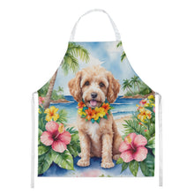 Load image into Gallery viewer, Cockapoo Luau Apron – Artist-Designed Kitchen, BBQ &amp; Craft Apron