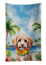 Load image into Gallery viewer, Cockapoo Luau Kitchen Towel