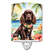 Load image into Gallery viewer, Cocker Spaniel Luau Ceramic Night Light