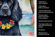 Load image into Gallery viewer, Cocker Spaniel Luau Kitchen Towel