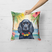 Load image into Gallery viewer, Cocker Spaniel Luau Throw Pillow
