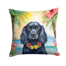 Load image into Gallery viewer, Cocker Spaniel Luau Throw Pillow