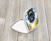 Load image into Gallery viewer, Cocker Spaniel Luau Compact Mirror – Stylish Purse Mirror with Artistic Covers